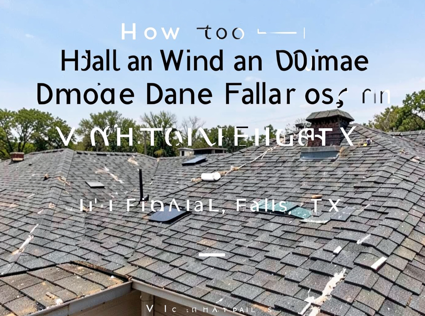 roofing contractor in Central Wichita Falls, TX