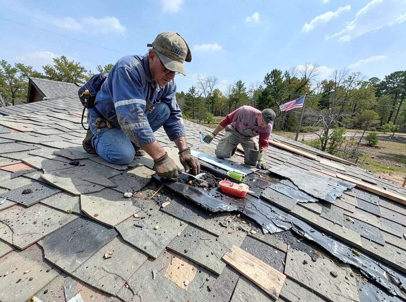 roofing contractor in Bowie, TX